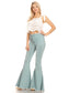 Bell Bottom High Waist Denim Jeans