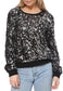 Sequin Long Sleeve Sparkly Pullover Sweatshirt