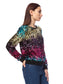 Sequin Long Sleeve Sparkly Pullover Sweatshirt