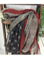 American Flag Print Scarf Face Chiffon Shawls