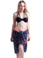 American Flag Print Scarf Face Chiffon Shawls