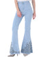 Bell Bottom High Waist Denim Jeans