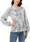 Sequin Party Sweatshirt Pullover Top