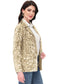 Anna-Kaci Women's Sequin Jackets Long Sleeve Open Front Glitter Sparkle Party Blazer Jacket