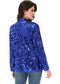 Anna-Kaci Women's Sequin Jackets Long Sleeve Open Front Glitter Sparkle Party Blazer Jacket