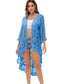 Crochet Boho Kimono Swim Cover-Up