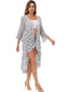 Crochet Boho Kimono Swim Cover-Up