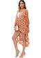 Crochet Boho Kimono Swim Cover-Up