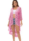 Crochet Boho Kimono Swim Cover-Up