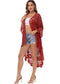 Crochet Boho Kimono Swim Cover-Up