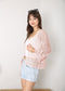 Anna-Kaci Womens Short Embroidered Lace Kimono Crop Cardigan with Half Sleeves