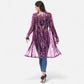 Long Sequin Cardigan Open Front Sheer Duster Jacket