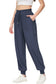 Anna-Kaci Women's Summer Lounge Pants Casual Loose High Waist Tapered Jogger Pants Drawstring Trousers with Pockets