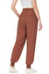 Anna-Kaci Women's Summer Lounge Pants Casual Loose High Waist Tapered Jogger Pants Drawstring Trousers with Pockets