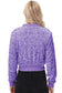 Anna-Kaci Women's Sparkly Sequin Jacket Cropped Two-Way-Zipper Glitter Party Club Bomber Jacket