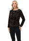 Anna-Kaci Women's Sequin Tops Sparkly Long Sleeve Glitter Evening Party Concert Shirt Blouse