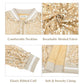 Sequin Bomber Jacket with Ribbed Trim and Front Zipper Closure