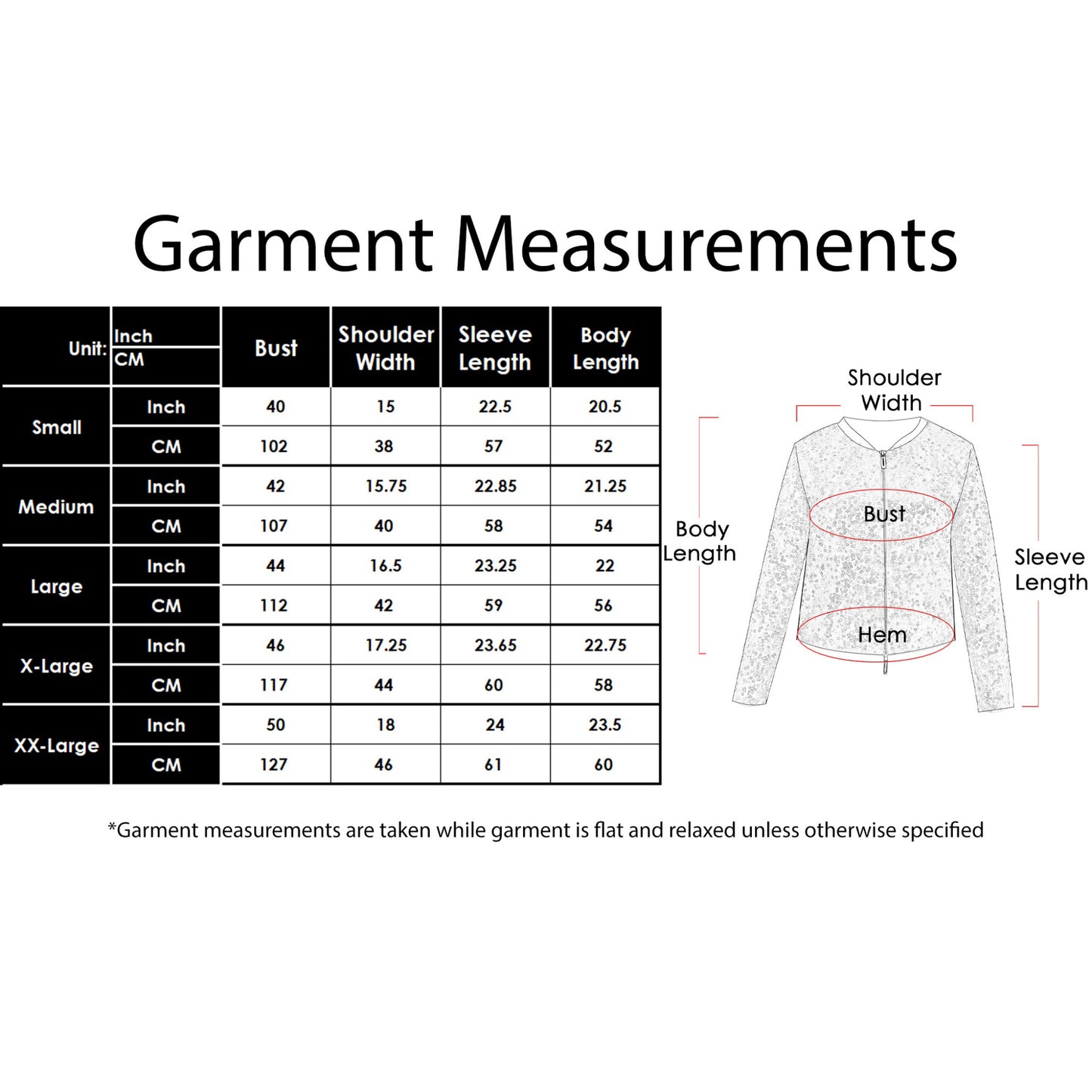 Sequin Bomber Jacket with Zipper Front and Ribbed Trim