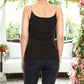 Strap Sequin Metal Chain Shiny Camisole Tank Top