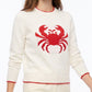 Graphic Crewneck Long Sleeve Sweater