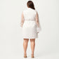 Plus Size Sheer Mesh Lace Trim Robe Lightweight Long Sleeve Sleepwear