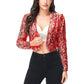 Sequin Bedazzled Long Sleeve Bolero