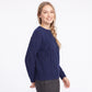 Cable Knit Crew Neck Pullover Sweater