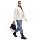 Oversized Chunky Knit Crewneck Pullover Sweater