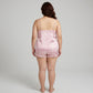 Leopard Print Camisole and Shorts Pajama Set, Soft and Comfortable Sleepwear for Relaxation
