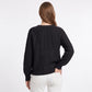 Cable Knit Crew Neck Long Sleeve Pullover Sweater
