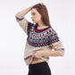 Fair Isle Crewneck Pullover Sweater