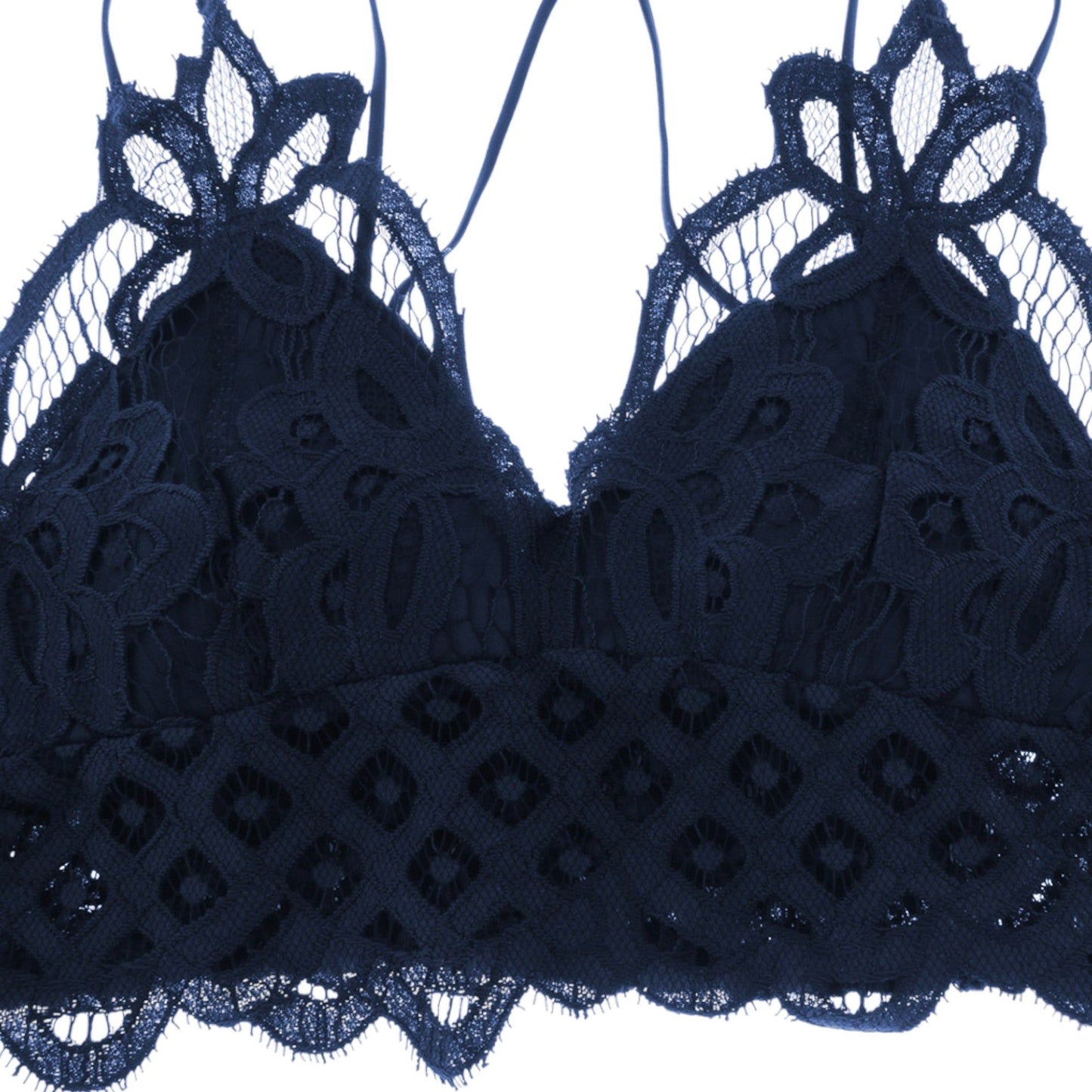 Floral Lace Bralette Crop Top