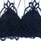 Floral Lace Bralette Crop Top