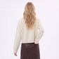 Relaxed Fit Crew Neck Pullover Sweater