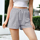 Drawstring Elastic Waist Pockets Lounge Pants