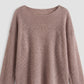 Sheer Loose Knit Long Sleeve Sweater