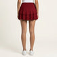 Tiered Ruffle Mini Skirt Side Tie High Waist Flowy Lightweight Casual Skirt