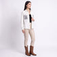 Sequin Denim Shirt Jacket Button Front Long Sleeve Frayed Hem Shacket
