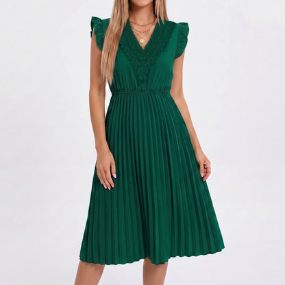 Two-Piece Spaghetti Strap Tank and Wide-Leg Pant Set