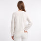 Cable Knit Crew Neck Long Sleeve Pullover Sweater