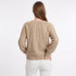 Cable Knit Crew Neck Long Sleeve Pullover Sweater