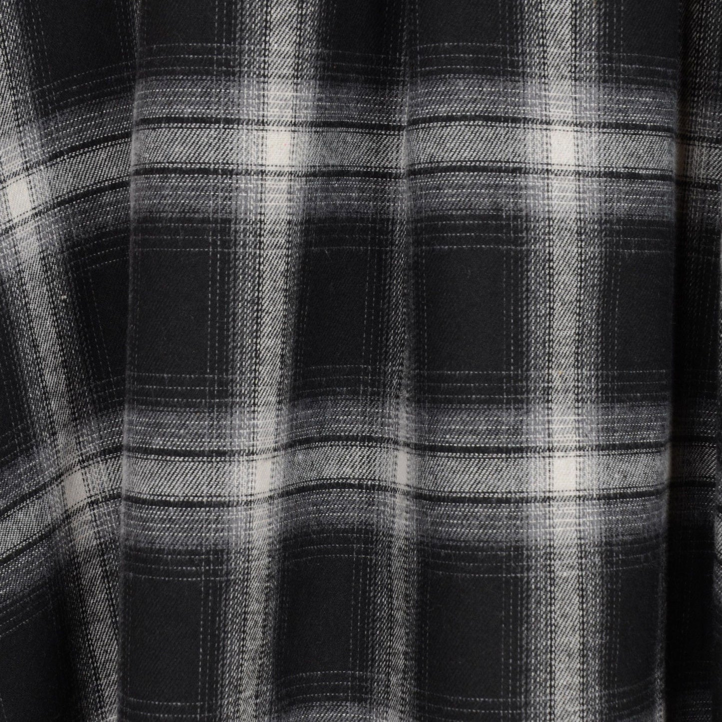 Plaid Midi Skirt with A-Line Silhouette Flowy Hem High Waist Design Classic Check Pattern Skirt