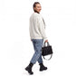 Oversized Chunky Knit Crewneck Pullover Sweater
