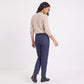 Diamond Pointelle Knit Long Sleeve Sweater