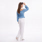 Off Shoulder Lace Up Corset Long Sleeve Peplum Blouse