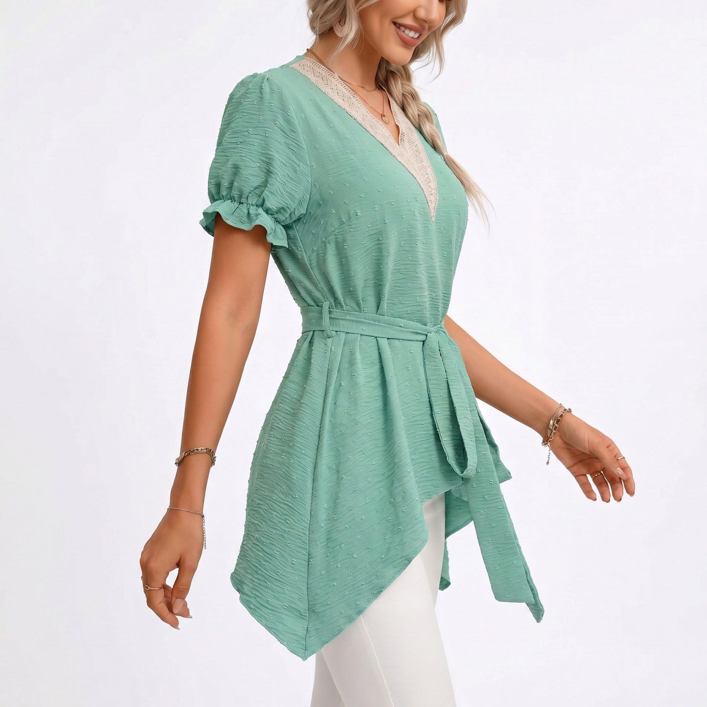 Polka Dot Halter Dress