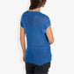 Sleeveless Knit Top with Ribbed Texture Front Patch Pocket