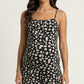Floral Print Jumpsuit Spaghetti Strap Sleeveless Wide Leg Relaxed Fit One Piece
