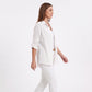 Long Sleeve Button Down Shirt with Collared Neckline