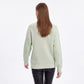 Geometric Textured Crewneck Pullover Sweater